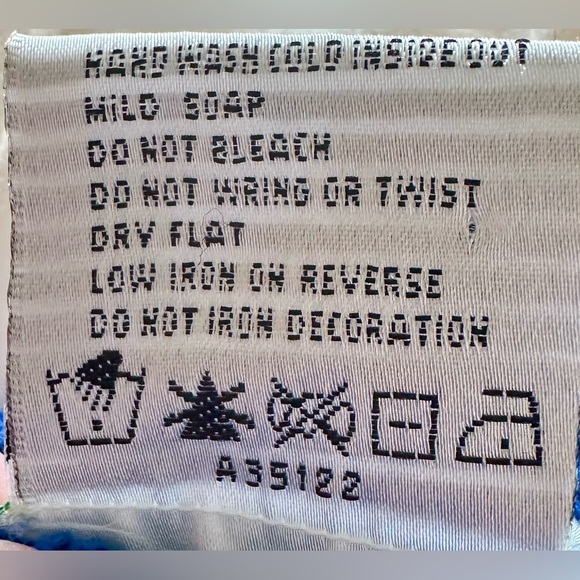 Quacker Factory Zip Up Cardigan Jumper Angel Moon Star Pearl Sequin EUC Sz L - Picture 13 of 13